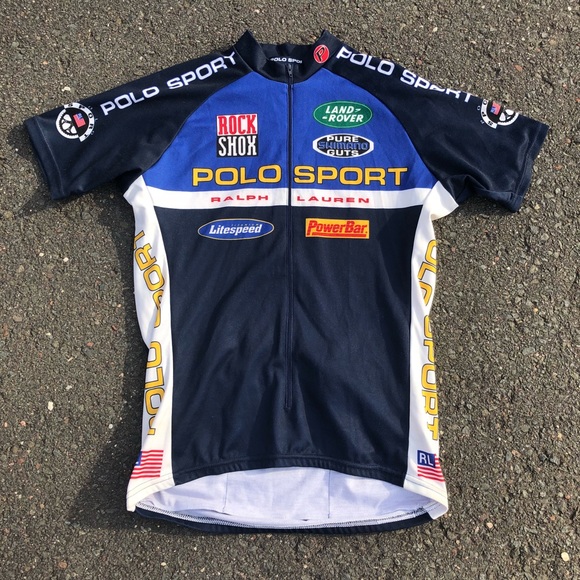 Polo Ralph Lauren Other - SUPER RARE VINTAGE POLO SPORT CYCLING SHIRT
